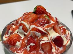 草莓冰-乐果甜心·潮汕冰室