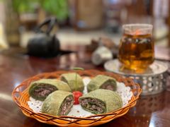 绿茶红豆薄撑-顺德人家食府(黄金广场店)