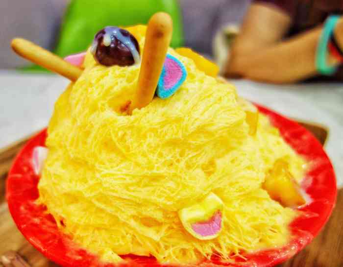 雪初冰(羊皮巷店)-"7815实在太好吃了,口味很地道的台湾绵绵冰.