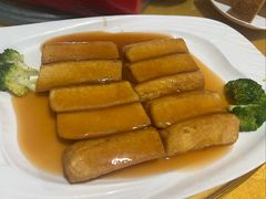 自制豆腐-菠菜美食