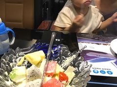 送的沙拉-法兰度航空主题餐厅(东汇城店)