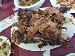 羊排-北京龙庆四季香农家饭庄·灶台鱼·碳烤虹鳟鱼(龙庆峡店)