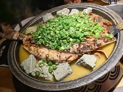 翡翠青椒味烤鱼-烤匠麻辣烤鱼(环球中心店)