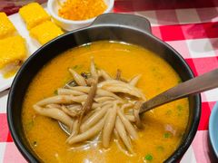 蘑菇汤莜面鱼鱼-西贝(金桥店)