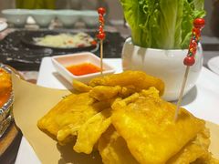 粤式脆皮蒜香肉-画臻楼.家宴.融合菜(锦业路店)