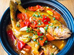 泡椒沙煲小黄鱼-顺香居·老字号湖北菜(江汉路店)