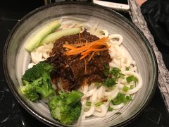 飘香牛肉酱乌冬面-野萃山·潮汕厚果汁(十亩地店)
