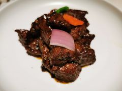 黑椒牛肉粒-玫瑰厅上海菜(兴国路店)