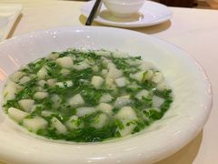 荠菜山药煨虾仁-老正兴菜馆(福州路店)