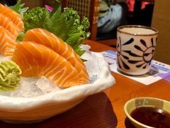 三文鱼刺身-有喜屋·烧鸟·居酒屋(三钢里店)