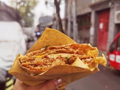 芝士香肠煎饼-大华煎饼(交道口北剪子巷店)