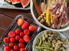 -尚庄度假村·庭台树下·户外烧烤·团建CS·轰趴营地(上庄水库店)