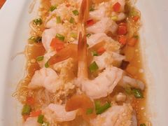 蒜蓉粉丝虾-绿茶餐厅(华联万柳店)