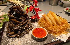 Crispy Eel and Silver Fish Delight