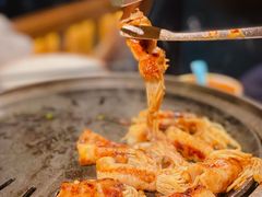 -明洞阿姨·韩式酱蟹烤肉·创意料理(三元桥店)