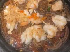 蒜蓉粉丝虾-绿茶餐厅(蓝色港湾店)