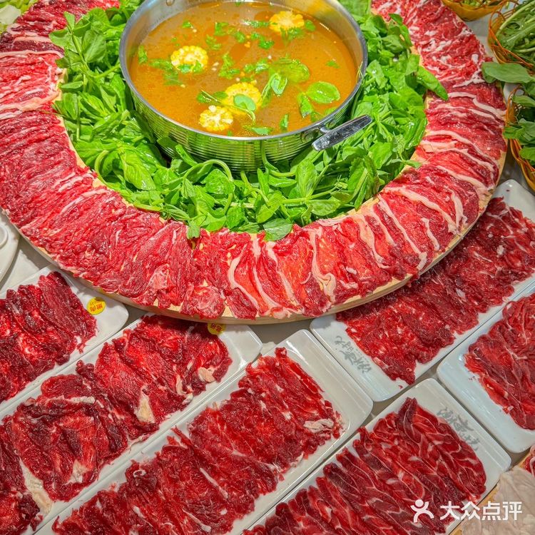 他们家的牛肉是秦川牛每天屠场送过来的