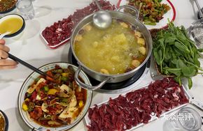 Medicinal Chestnut Chicken Hot Pot