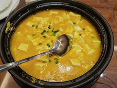 蟹黄烧豆腐-鲁宴·鲁煨黄河生态大鲤鱼(月坛店)