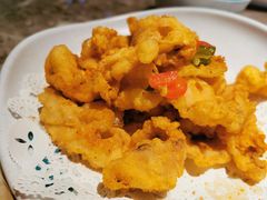 椒盐鱼腩-淘米捞·米汤脆鲩鱼火锅(福田皇岗店)