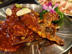 -明洞阿姨·韩式酱蟹烤肉·创意料理(三元桥店)