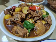 板栗烧鸡-天乐农家鱼头王(天目湖店)
