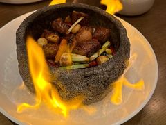 九层塔石锅椒麻和牛粒-广州富力君悦大酒店空中花园