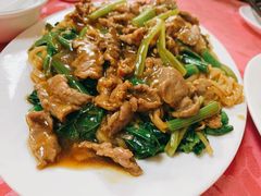 芥兰炒牛肉-正宗波记潮州砂锅粥(新洲一街店)