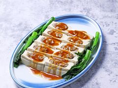 豉油皇蒸釀豆腐-品泉餐厅·大盆鱼·走地鸡