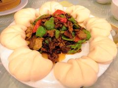 回锅牛肉荷叶饼-粤香村(清真川菜店)