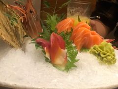 牡丹虾三文鱼-王鼎精致料理铁板烧(世博源店)