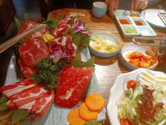 -明洞阿姨·韩式酱蟹烤肉·创意料理(三元桥店)