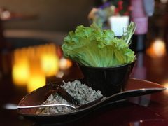 蒜味罗勒炒猪肉末-红泰·泰精选·特色料理(中山路店)
