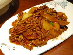 爆炒腰花-崔义清鲁菜馆(大明湖店)