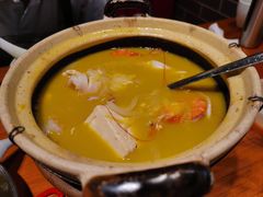 石锅海鲜豆腐-渔家风味·鲅鱼水饺·央视展播·海鲜天津菜(开发区店)