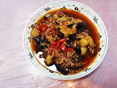 鱼香茄子-洪霞餐馆