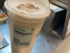 热糖烤栗子糯糯茶-喜茶(太原印象城店)