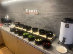 自助调料区-北大家园食堂