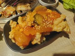 糖醋肉-郑阿姨的家·이모네·韩料&烤肉(武川路店)