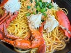 招牌香辣蟹面-不仔客海鲜·烧烤·270度海景餐厅(大东海店)