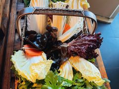 绿色蔬菜拼盘-南门四季铜锅涮肉(东坝店)