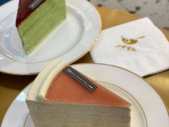 蜜桃乌龙千层切块-小半有礼(天河南店)