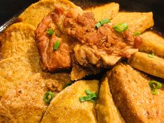 酱骨素鸡煲-褚记北京烤鸭(弘阳广场店)