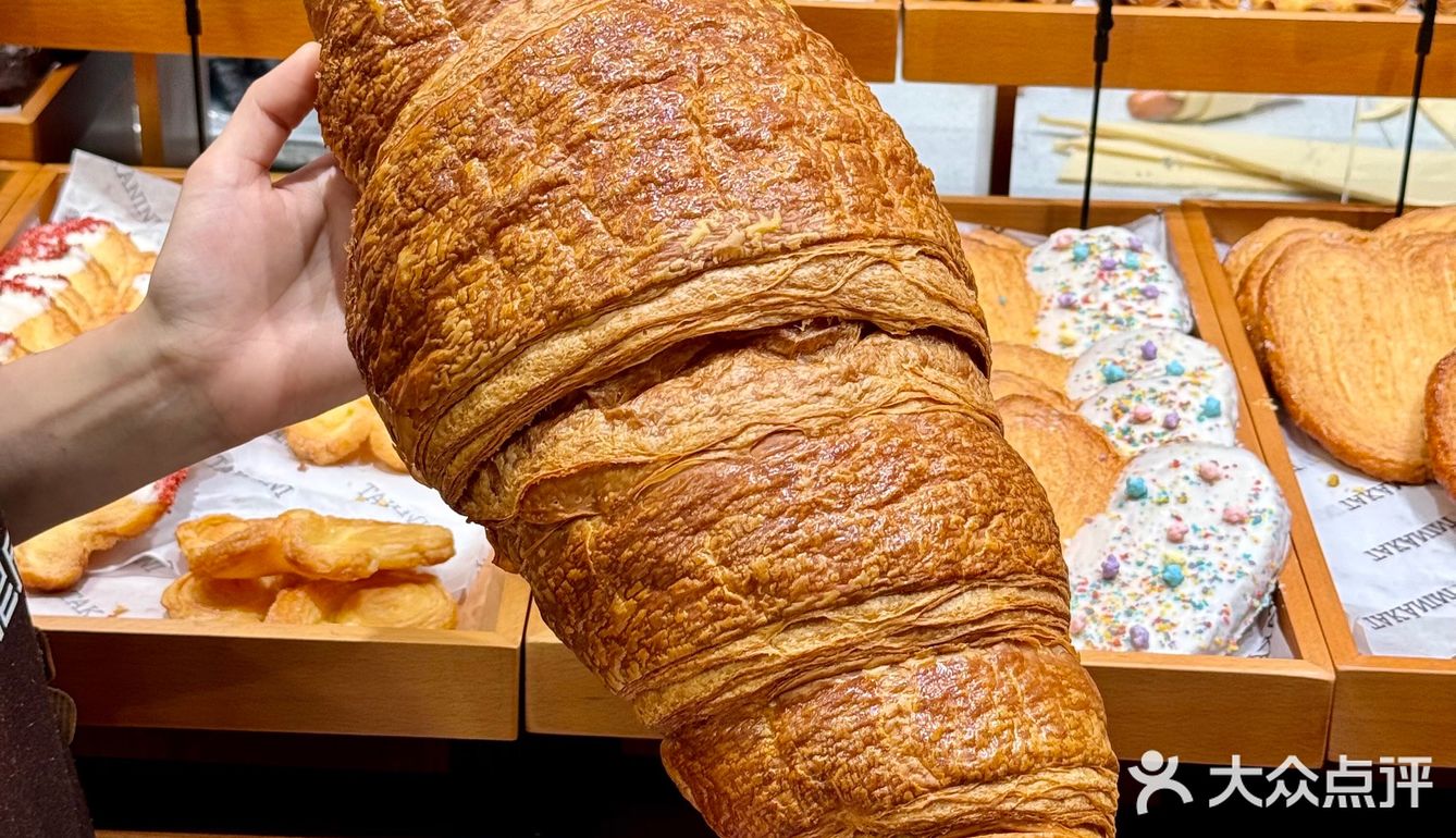在苏州！吃到巨无霸的可颂🥐啦！
