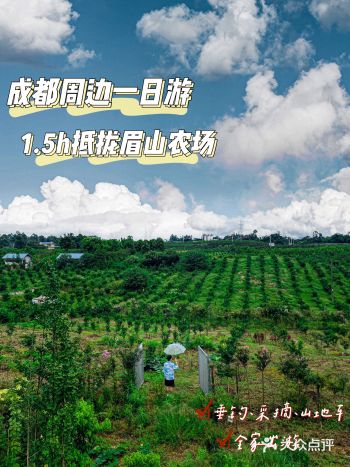 成都周边游｜眉山田园农场一日游攻略