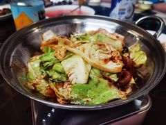 干锅包心菜-老四川平头酸菜鱼(衙前店)