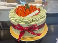 抹茶生日蛋糕-花花卷卷·鲜食蛋糕(静安久光百货店)
