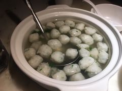 鱼丸汤-日丰园海肠水饺·老字号大连海鲜(和平广场店)