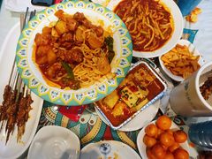 -楼兰古丽·新疆拌面·清真(华阳城店)