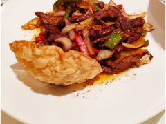 黑椒蒜片牛柳条-西安凯悦酒店·湖畔中餐厅